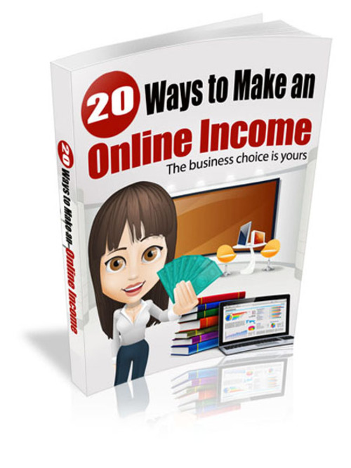 Product picture 20 Ways To Make An Online Income